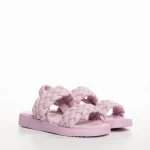 Детски сандали  лилави  от еко кожа  Mathias