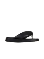 Детски чехли  черни от еко кожа  Ronald