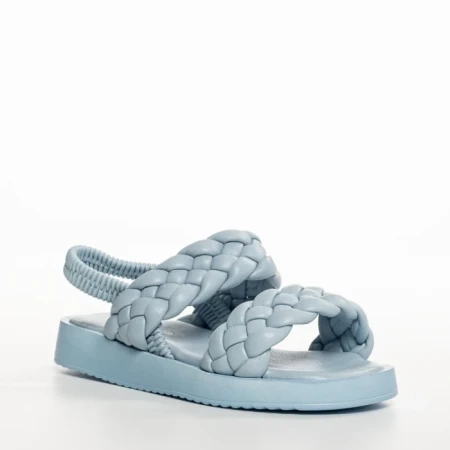 Детски сандали  сини  от еко кожа  Mathias