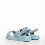 Детски сандали  сини  от еко кожа  Mathias
