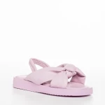Детски сандали  лилави  от еко кожа  Louis