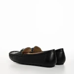 Дамски мокасини  черни от еко кожа  Stanley