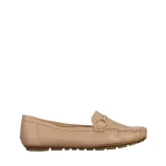 Дамски мокасини  бежови  от еко кожа  Stanley