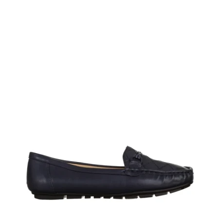 Дамски мокасини  сини от еко кожа  Stanley