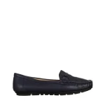 Дамски мокасини  сини от еко кожа  Stanley