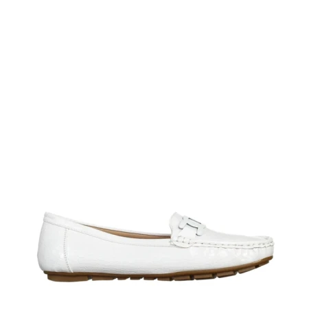 Дамски мокасини бели  от еко кожа  Terrance