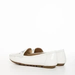 Дамски мокасини бели  от еко кожа  Terrance