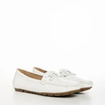 Дамски мокасини бели  от еко кожа  Terrance
