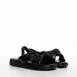 Детски сандали  черни от еко кожа  Louis