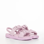 Детски сандали  лилави  от еко кожа  Larry