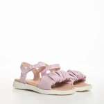 Детски сандали  лилави  от еко кожа  Seth