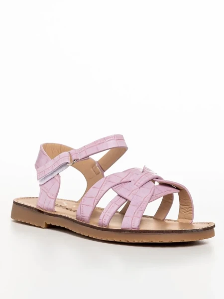 Детски сандали  лилави  от еко кожа  Robin