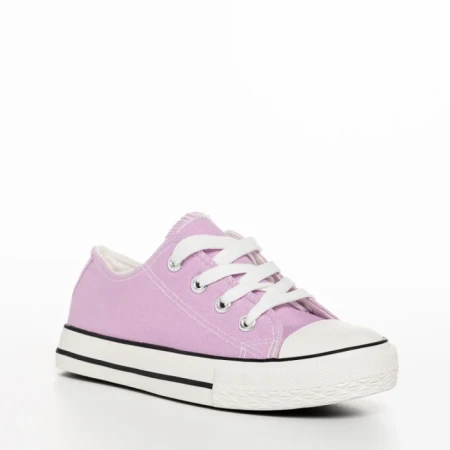 Детски кецове  лилави  от текстилен материал  Otto