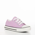 Детски кецове  лилави  от текстилен материал  Otto