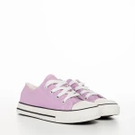 Детски кецове  лилави  от текстилен материал  Otto