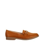 Дамски мокасини  камел от еко кожа  Vance