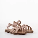 Детски сандали  розови  от еко кожа  Robin