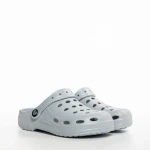 Детски чехли сиви от синтетичен материал  Theona