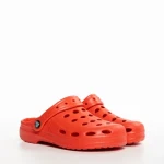 Детски чехли  червени от синтетичен материал  Theona