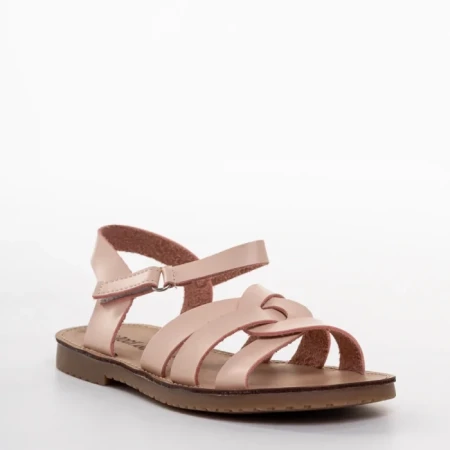 Детски сандали  розови  от еко кожа  Edgar