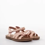 Детски сандали  розови  от еко кожа  Edgar