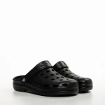 Детски чехли  черни от синтетичен материал  Theona