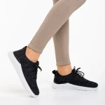 Дамски спортни обувки  черни  от текстилен материал  Thiago