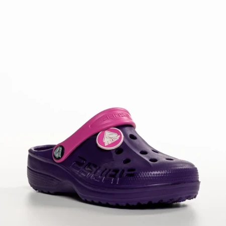 Детски чехли лилави  от синтетичен материал  Harvey