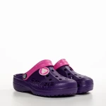 Детски чехли лилави  от синтетичен материал  Harvey