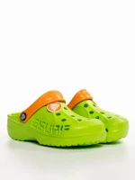 Детски чехли зелени  от синтетичен материал  Harvey