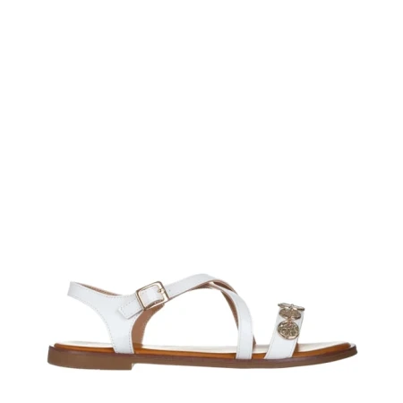 Дамски сандали бели  от еко кожа  Xavia