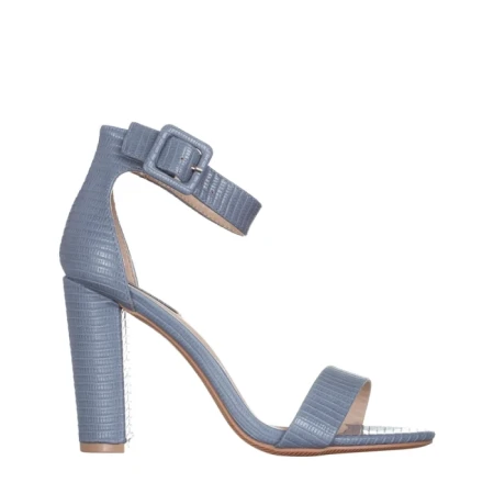 Дамски сандали  сини  еко кожа  Audrina