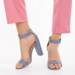 Дамски сандали  сини  еко кожа  Audrina