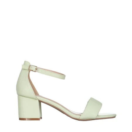 Дамски сандали  зелени  от еко кожа  Milana