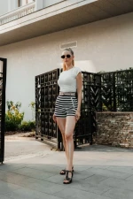 Дамски сандали  черни  от еко кожа  Deisha