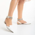 Дамски обувки  бели  от еко кожа  Becky