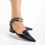 Дамски обувки  черни  от еко кожа  Becky