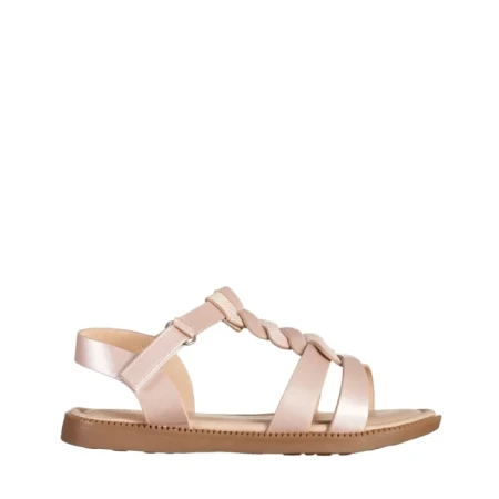Детски сандали  розови от еко кожа  Linda