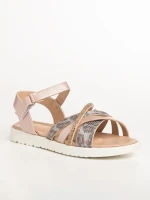 Детски сандали  розови от еко кожа  Pearl