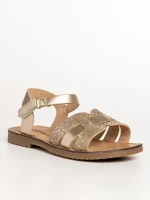 Детски сандали  златисти  от еко кожа  Ginny