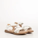 Детски сандали бели  от еко кожа  Raima