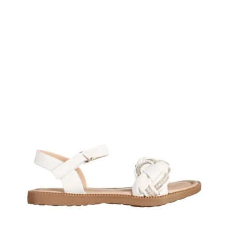 Детски сандали бели  от еко кожа  Raima