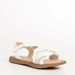 Детски сандали бели  от еко кожа  Raima