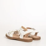 Детски сандали бели  от еко кожа  Raima