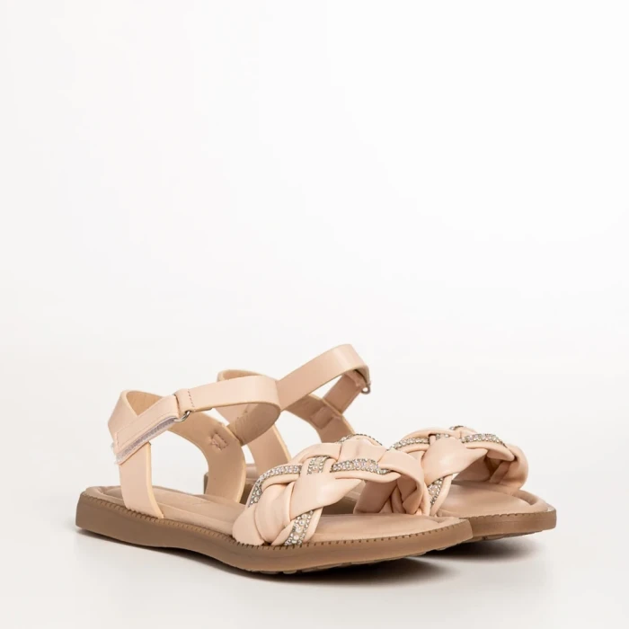 Детски сандали  розови от еко кожа  Raima