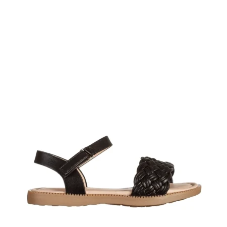 Детски сандали  черни  от еко кожа  Winnie