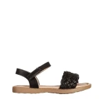 Детски сандали  черни  от еко кожа  Winnie