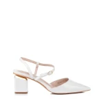 Дамски сандали  Miracle бели
