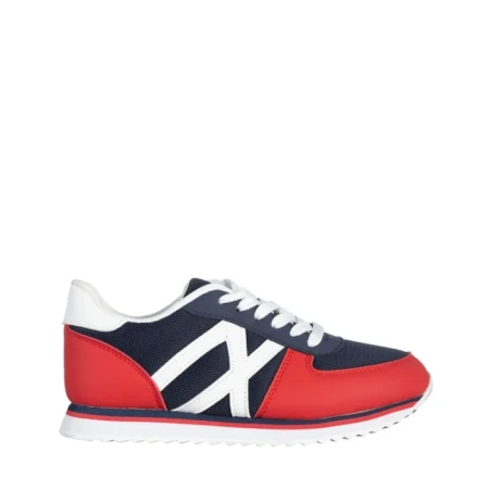 Дамски спортни обувки  Cery сини с червено