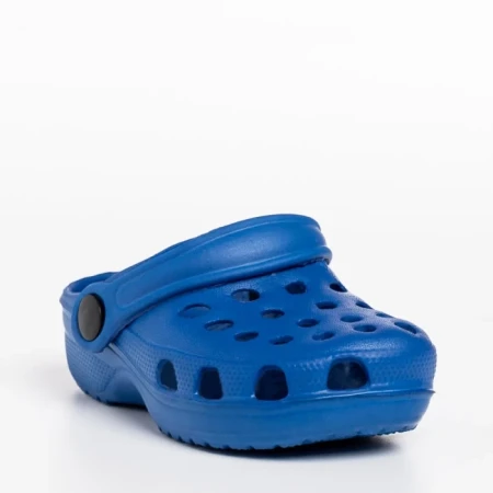 Детски чехли  сини от синтетичен материал Gigi